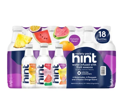 Hint Water in Different Flavors