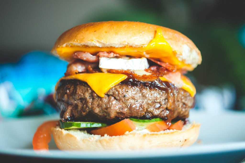 Steak & Shake Cheese Burgers