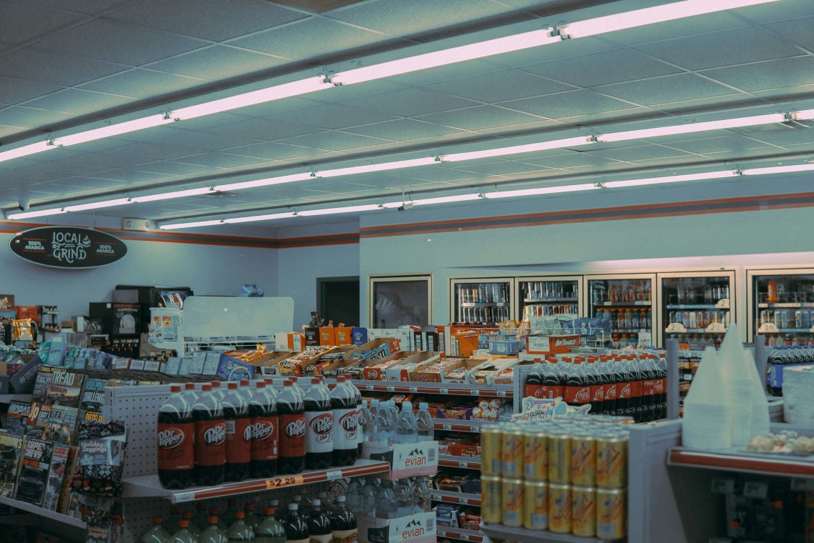 Convenience store items sold at either Sheetz and Wawa.